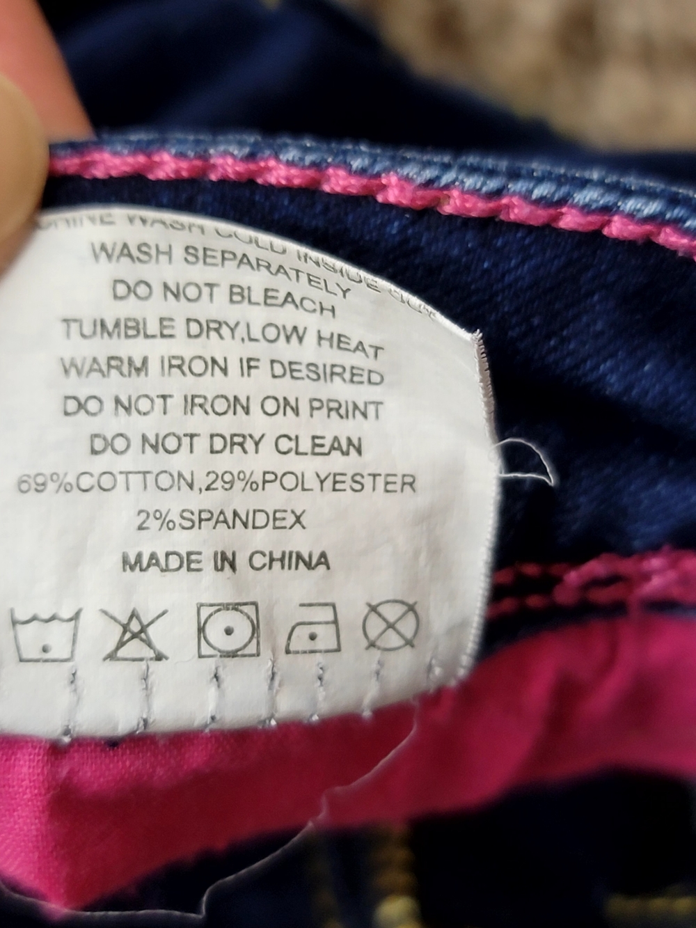 Crissa Denim Stretch Skinny Jeans Sz 27 - Picture 8 of 8